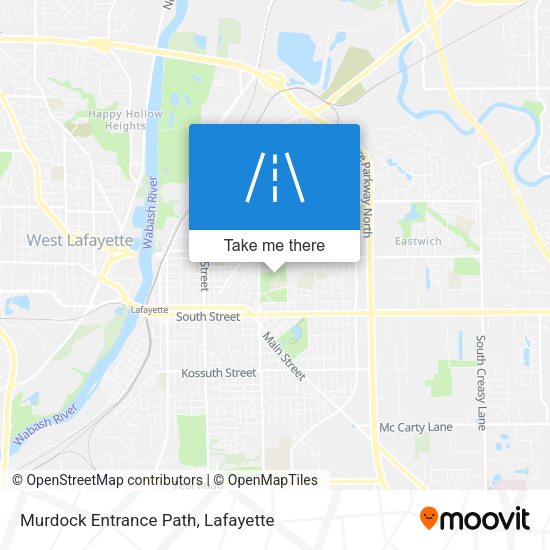Murdock Entrance Path map