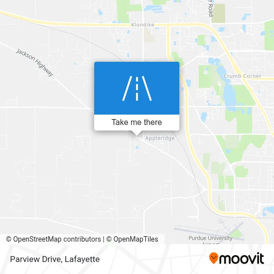 Parview Drive map