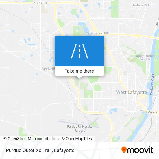 Purdue Outer Xc Trail map
