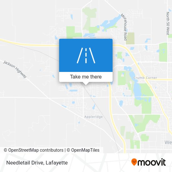 Mapa de Needletail Drive
