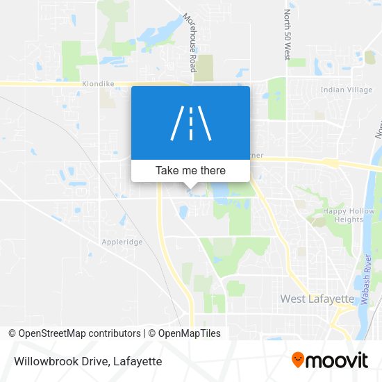 Willowbrook Drive map