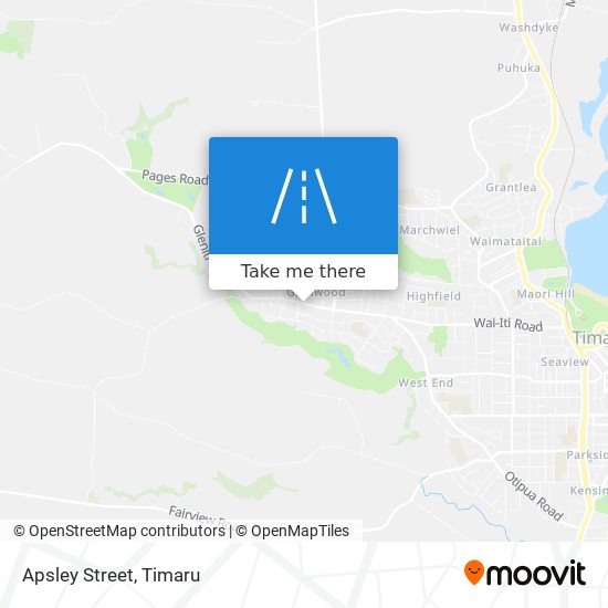 Apsley Street map