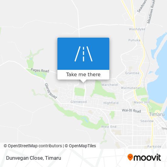 Dunvegan Close map