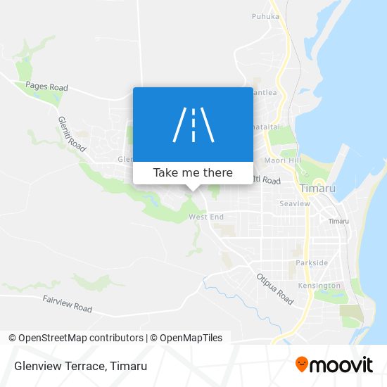 Glenview Terrace map