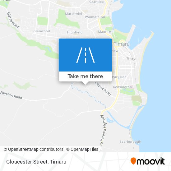 Gloucester Street map