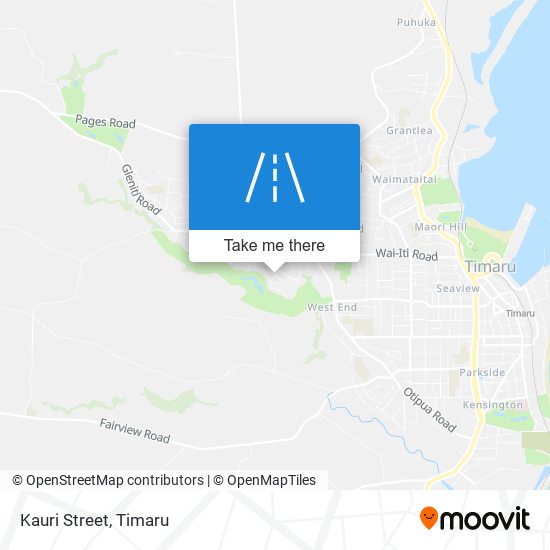 Kauri Street map