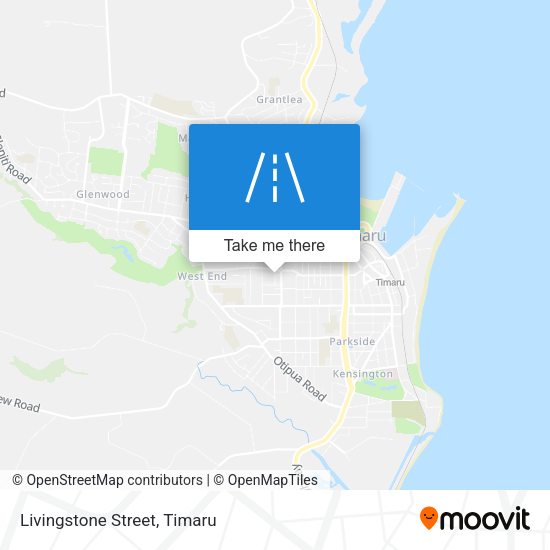 Livingstone Street map