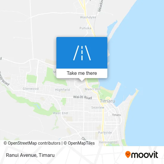 Ranui Avenue map