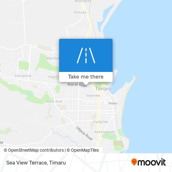 Sea View Terrace map