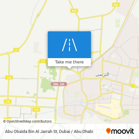 Abu Obaida Bin Al Jarrah St map
