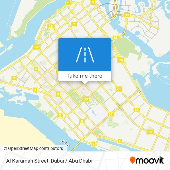 Al Karamah Street map