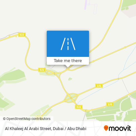 Al Khaleej Al Arabi Street map