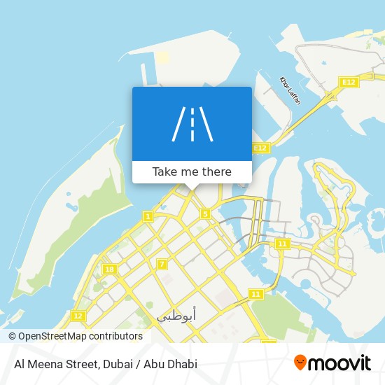 Al Meena Street map
