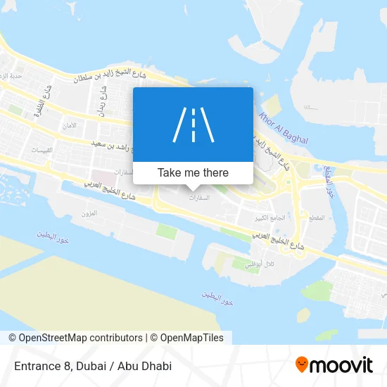 Entrance 8 map