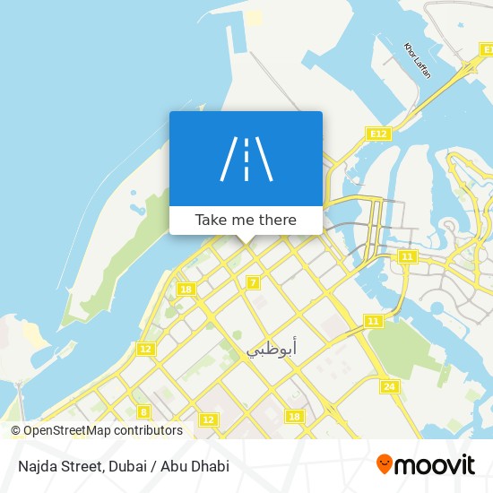 Najda Street map