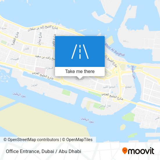 Office Entrance map