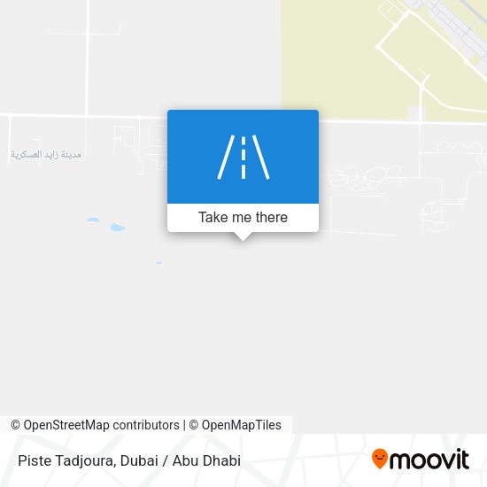 Piste Tadjoura map