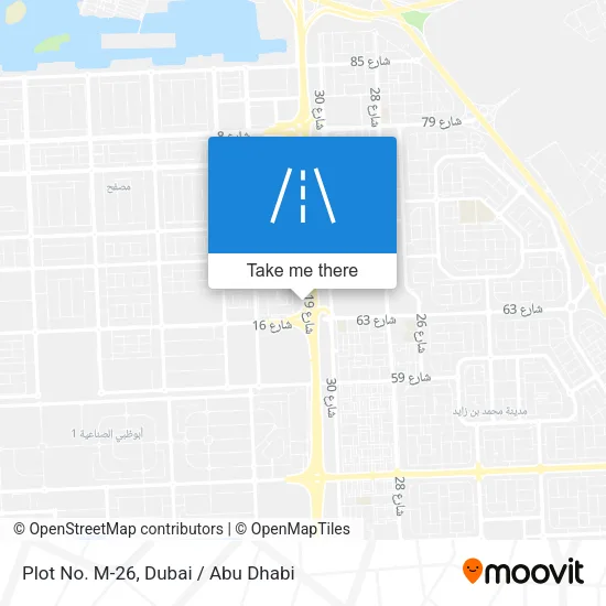 Plot No. M-26 map