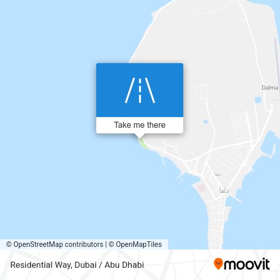 Residential Way map