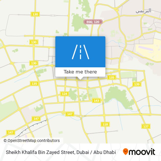 Sheikh Khalifa Bin Zayed Street map