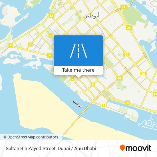 Sultan Bin Zayed Street map