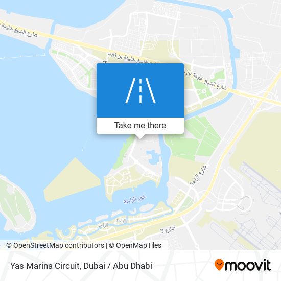 Yas Marina Circuit map