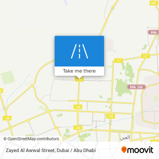 Zayed Al Awwal Street map