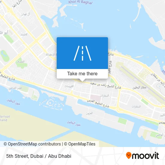 5th Street map