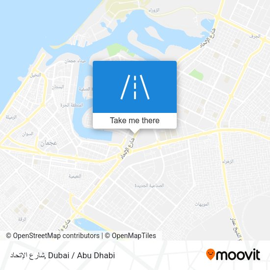 شارع الإتحاد map