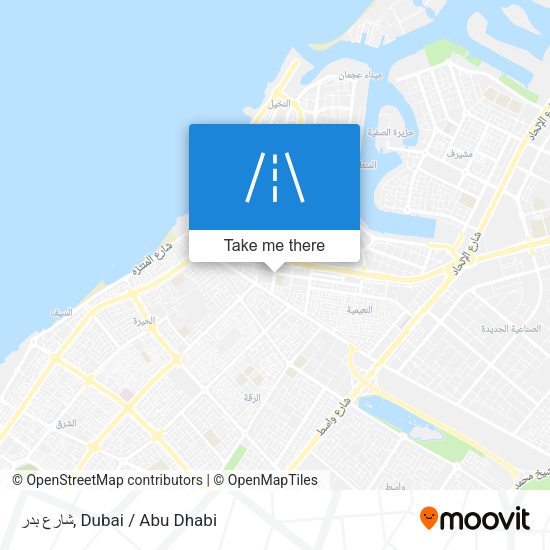 شارع بدر map