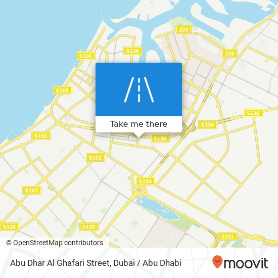 Abu Dhar Al Ghafari Street map