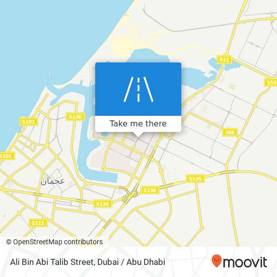 Ali Bin Abi Talib Street map