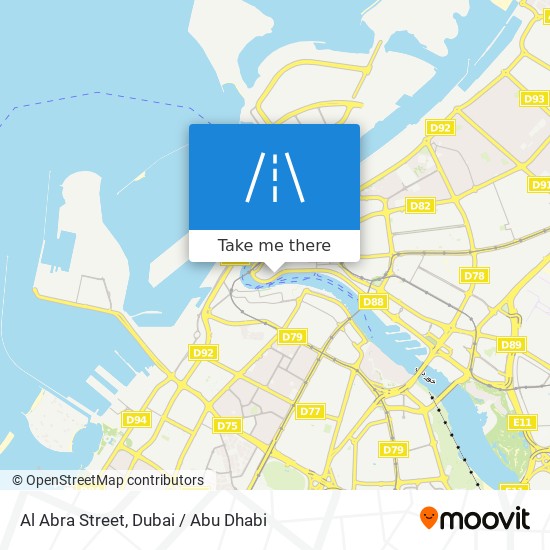 Al Abra Street map