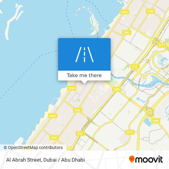 Al Abrah Street map