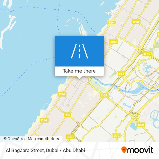 Al Bagaara Street map