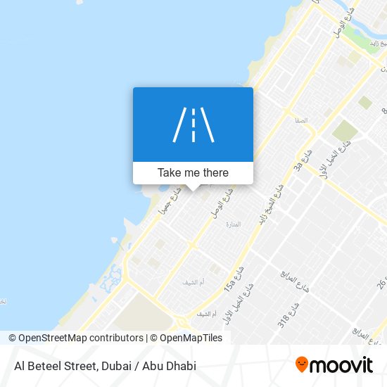 Al Beteel Street map