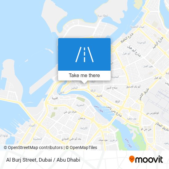 Al Burj Street map
