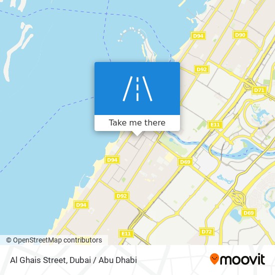 Al Ghais Street map