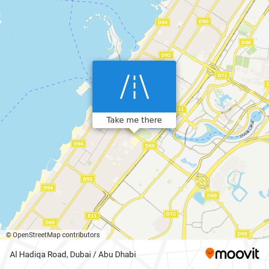 Al Hadiqa Road map
