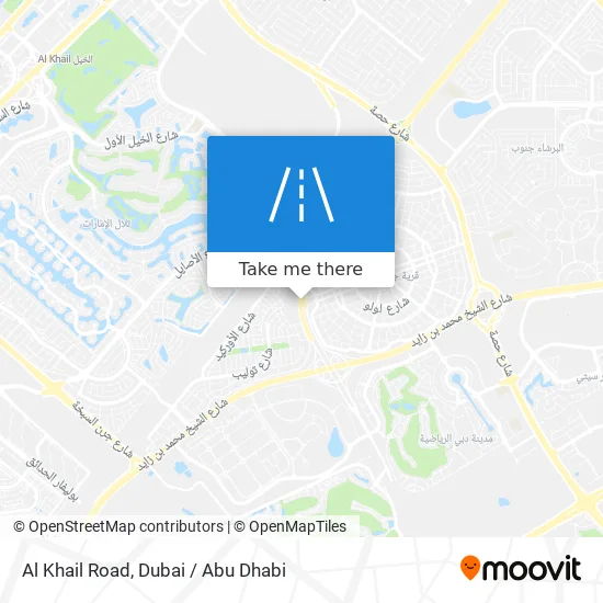 Al Khail Road Dubai Map How To Get To Al Khail Road In Dubai By Bus Or Metro?