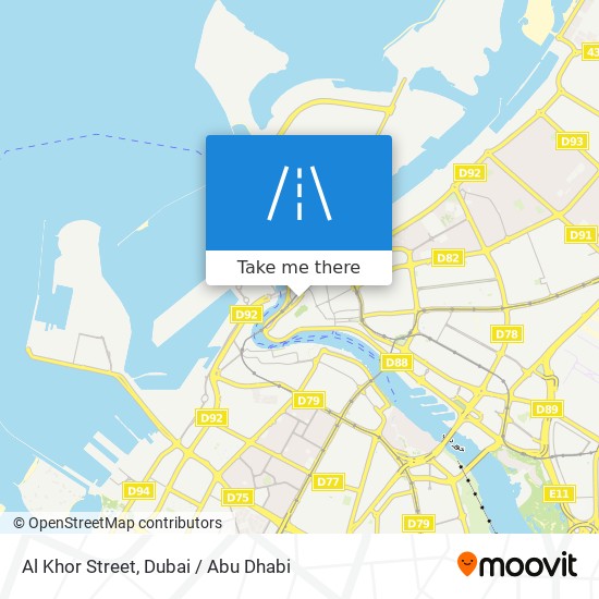 Al Khor Street map