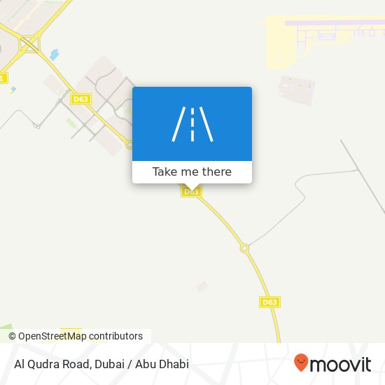 Al Qudra Road map