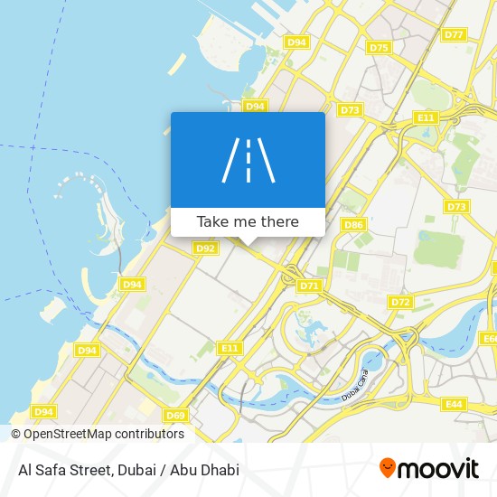 Al Safa Street map