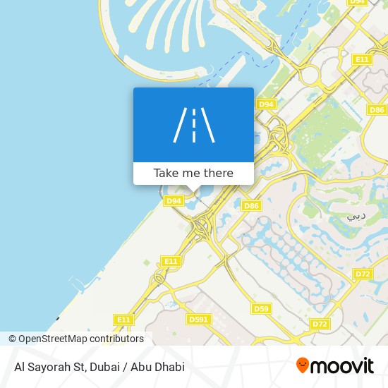 Al Sayorah St map