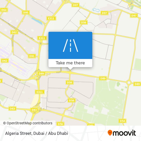 Algeria Street map