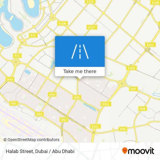 Halab Street map