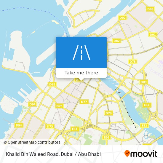 Khalid Bin Waleed Road map