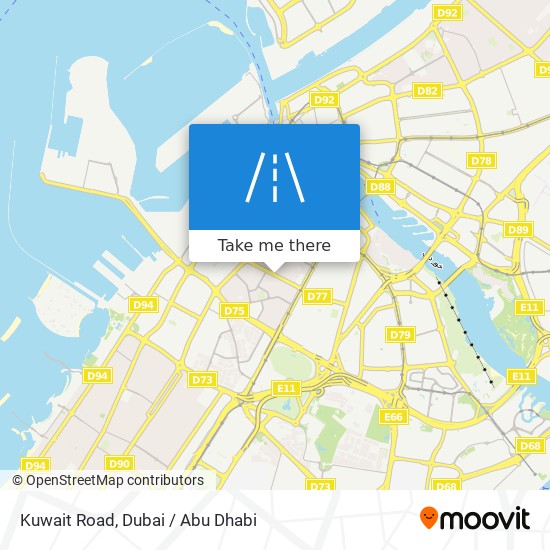 Kuwait Road map