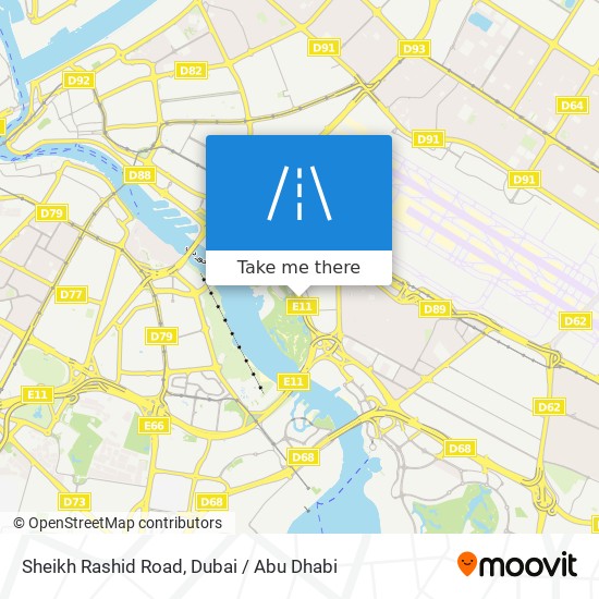 Sheikh Rashid Road map