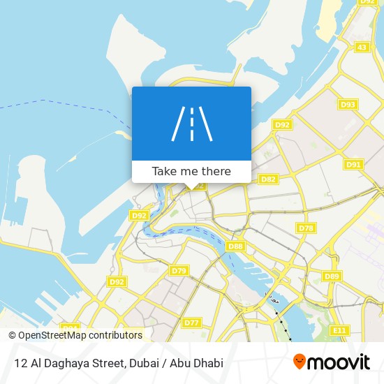 12 Al Daghaya Street map